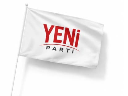 Yeni Parti Sopalı Miting Bayrağı